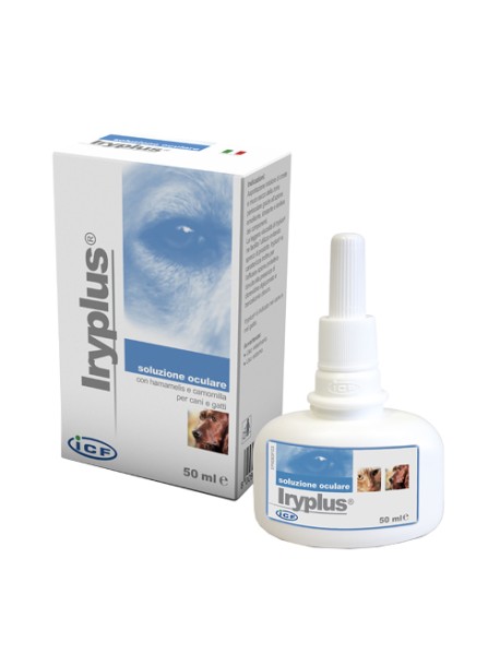 ICF IRYPLUS SOLUZIONE OCULARE PER CANI E GATTI 50ML