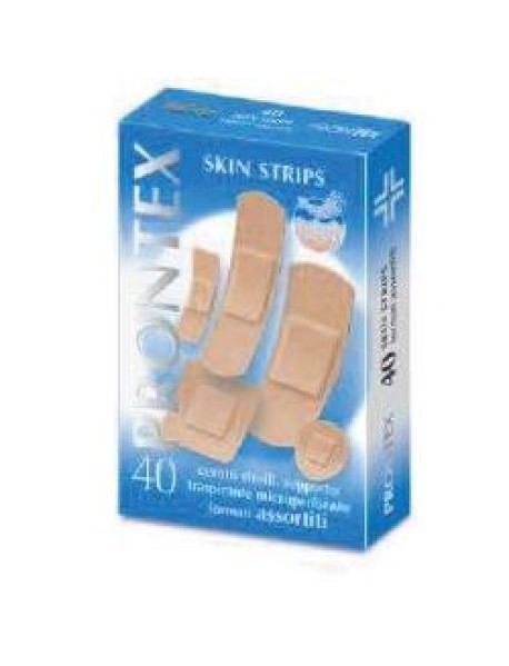 SAFETY PRONTEX SKIN STRIPS ASSORTITI 40 PEZZI