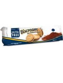 NUTRIFREE BISCREAM CON CREMA AL CACAO 6 PEZZI