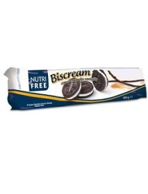 NUTRIFREE BISCREAM CON CREMA ALLA VANIGLIA 6 PEZZI