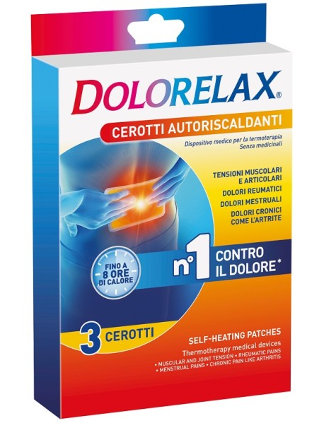 DOLORELAX MED CEROTTO EFFETTO CALDO 3 CEROTTI