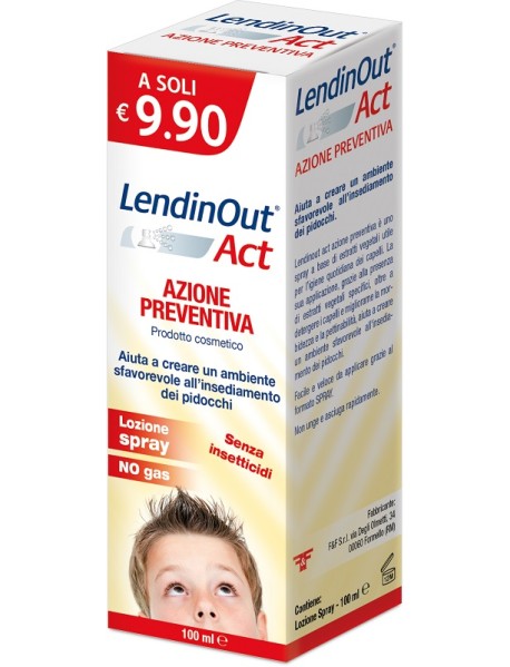 LENDINOUT ACT AZIONE PREVENTIVA SPRAY 100ML