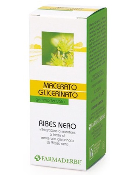 FARMADERBE RIBES NERO MACERATO GLICERICO 50ML