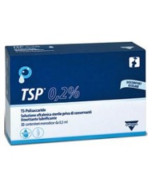TSP SOLUZIONE OFTALMICA 0,2% 0,5ML 30PZ