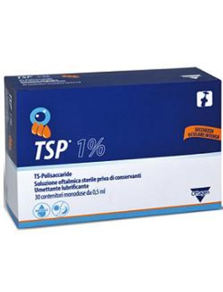 TSP SOLUZIONE OFTALMICA 1% 0,5ML 30 FLACONCINI MONODOSE