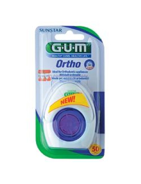 GUM ORTHO FLOSS FILO SPUGNOSO