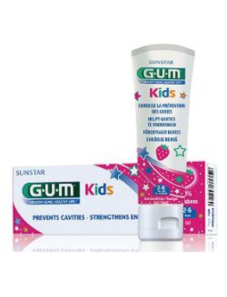 GUM BUTLER DENTIFRICIO FRAGOLA KIDS BAMBINI 2/6 ANNI 50ML