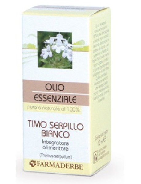 FARMADERBE OLIO ESSENZIALE DI TIMO SERPILLO BIANCO 10ML