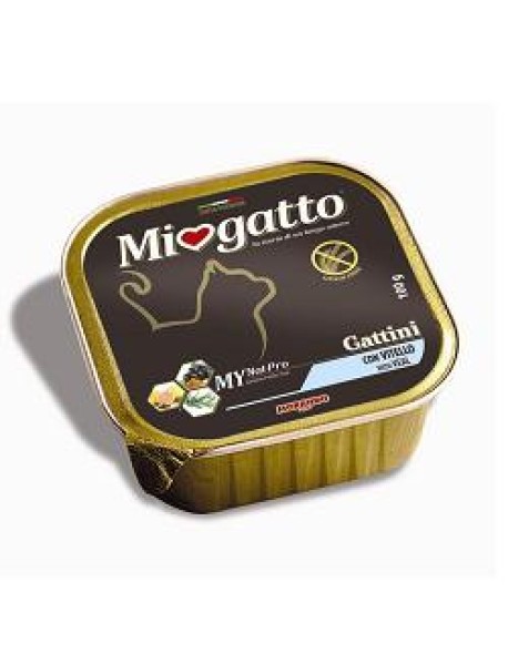 MIOGATTO GATTINI VITELLO 100G