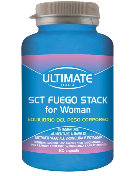 ULTIMATE SCT FUEGO STACK FOR WOMAN 80 CAPSULE