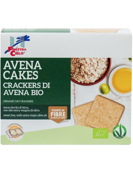 LA FINESTRA SUL CIELO AVENACAKES CRACKERS DI AVENA 250G