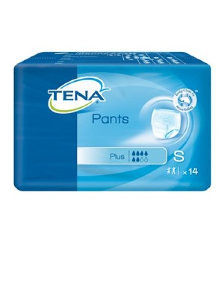 TENA PANTS PLUS PANNOLINO MISURA SMALL 14PZ 2434