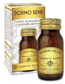 DR.GIORGINI DORMO BENE 80 PASTIGLIE