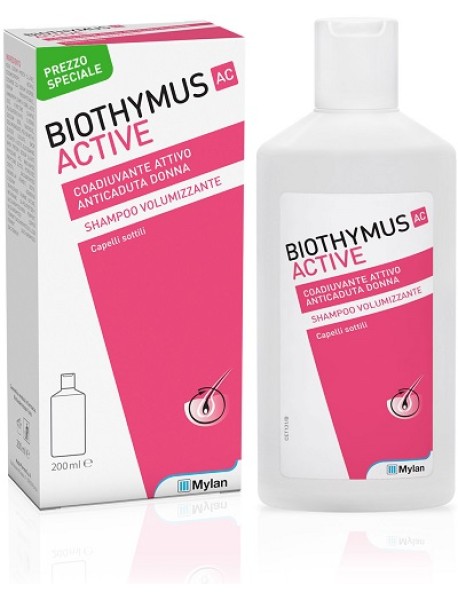 BIOTHYMUS AC ACTIVE DONNA SHAMPOO VOLUMIZZANTE 200ML