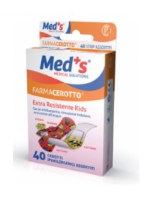 MEDS FARMACEROTTO STRIPS CEROTTI KIDS ASSORTITI 40 CEROTTI