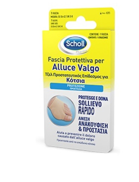 SCHOLL FASCIA PROTETTIVA ALLUCE VALGO