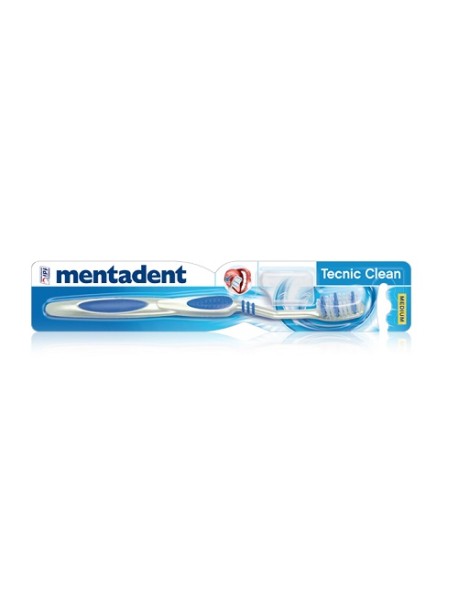 MENTADENT SPAZZOLINO TECNIC CLEAN MEDIO