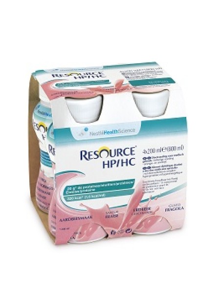 RESOURCE HP HC FRAGOLA 4x200ML