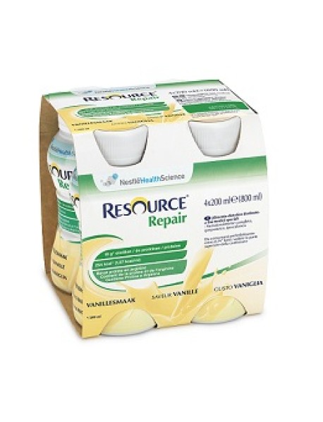 NESTLE' RESOURCE REPAIR VANIGLIA 4X200ML