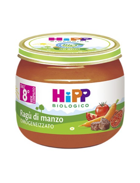 HIPP BIO SUGHETTO RAGU' DI MANZO 2X80G