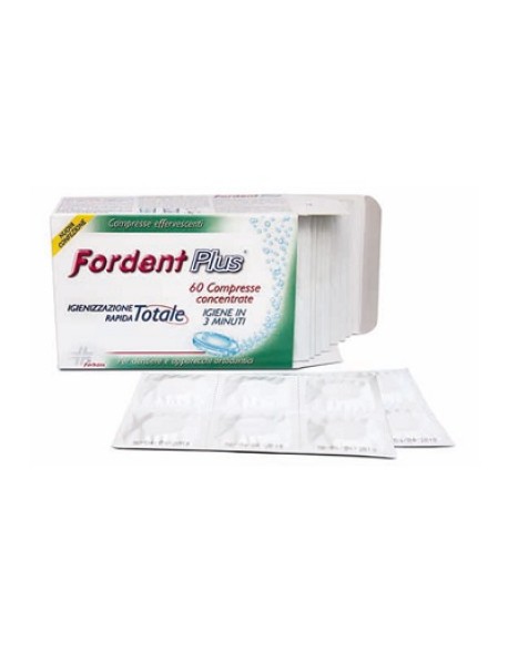 FORDENT PLUS 60 COMPRESSE CONCENTRATE PER PROTESI DENTALI