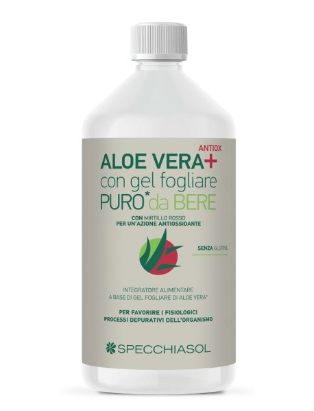 SPECCHIASOL SUCCO ALOEVERA CON MIRTILLO ROSSO 1 LITRO