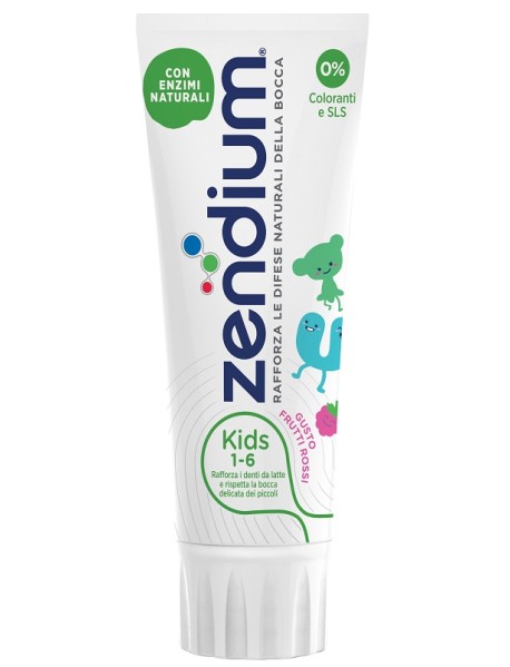 ZENDIUM DENTIFRICIO KIDS 1-6 ANNI 75ML