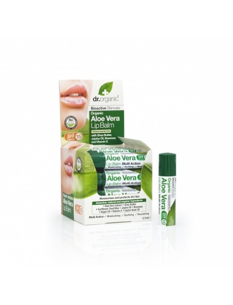 DR.ORGANIC ALOE VERA BALSAMO LABBRA 5,7ML