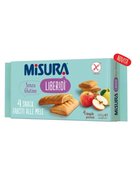 MISURA SNACK FARCITO MELA 160G