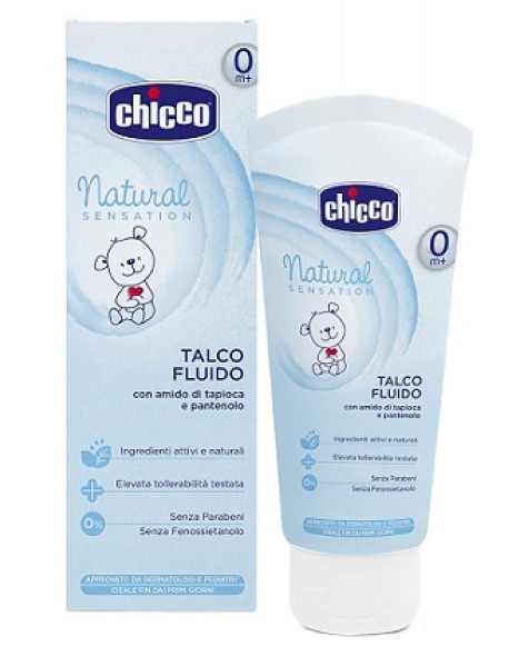 CHICCO NATURAL SENSATION TALCO FLUIDO 100ML