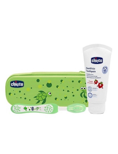 CHICCO SET DENTALE VERDE FLUORO