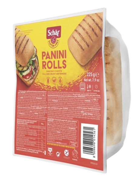 SCHAR PANINI ROLLS 3X75G