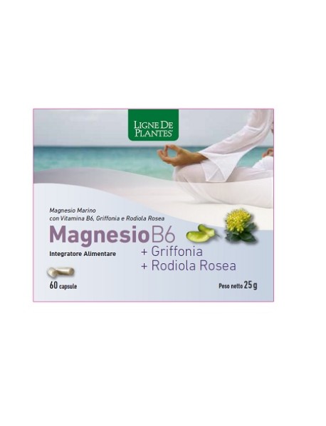 LIGNE DE PLANTES MAGNESIO B6 GRIFFONIA RODIOLA 60 CAPSULE