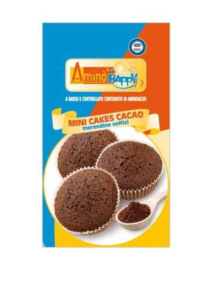 AMINO HAPPY D MINI CAKE CACAO 160G