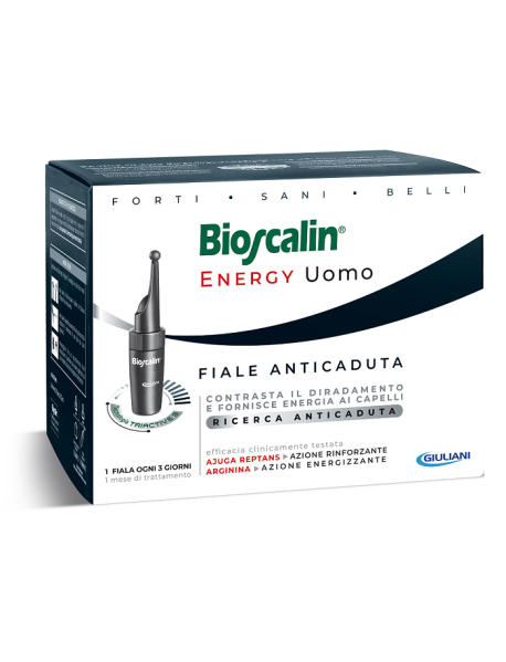 BIOSCALIN ENERGY 10 FIALE ANTICADUTA UOMO