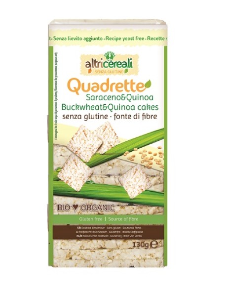 QUADRETTE GRANO SARACENO/QUINOA