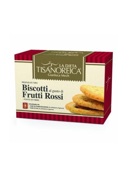 GIANLUCA MECH BISCOTTI AL GUSTO DI FRUTTI ROSSI 20 BISCOTTI DA 7,5G