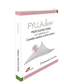 FYLLADERM MEDICAZIONE STERILE NON ADERENTE 10X10CM 10 MEDICAZIONI