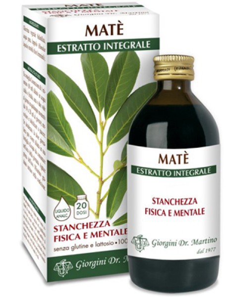 DR.GIORGINI MATE' ESTRATTO INTEGRALE 200ML