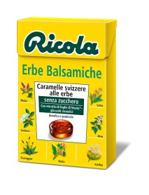 RICOLA ERBE BALSAMICHE S/ZU50G