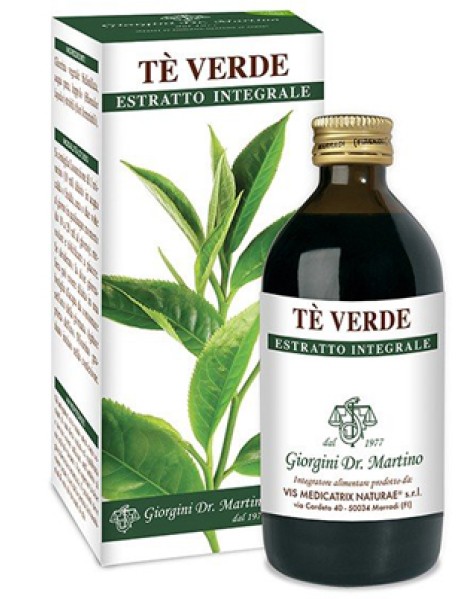 DR.GIORGINI TE' VERDE ESTRATTO INTEGRALE 200ML