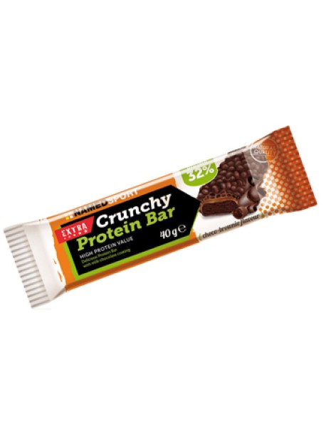 NAMEDSPORT CRUNCHY PROTEINBAR CHOCO-BROWNIE 40G 1 BARRETTA