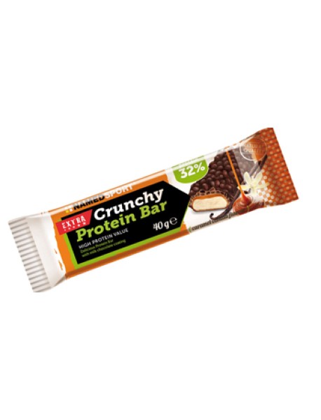 NAMEDSPORT CRUNCHY PROTEIN BAR CARAMELLO E VANIGLIA 40G 1 BARRETTA