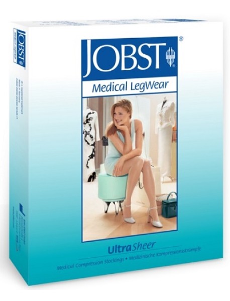 JOBST US COLLANT ULTRASHEER 15/20MMHG COLORE VISONE TAGLIA 1