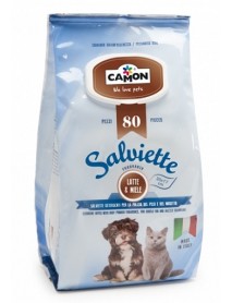 SALVIETTE LATTE/MIELE 80PEZZI