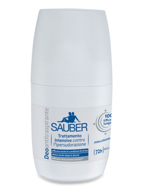 SAUBER  DEOACTIVE ANTITRASPIRANTE 72ORE ROLL-ON 50ML