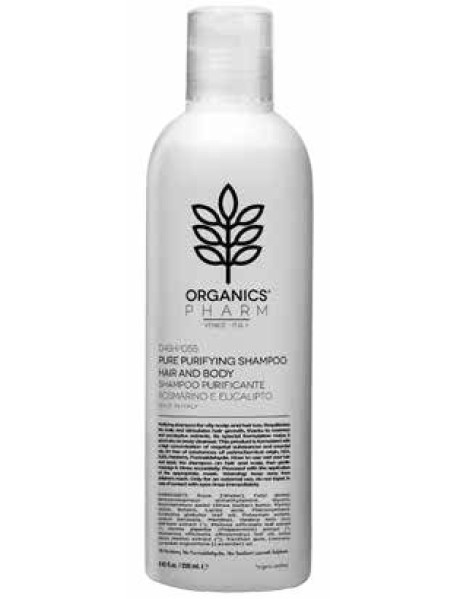 ORGANICS COSMETICS PURE PURIFYING SHAMPOO 250ML