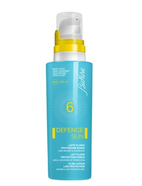 BIONIKE DEFENCE SUN 6 LATTE FLUIDO PROTEZIONE BASSA 125ML