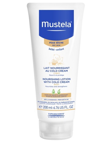 MUSTELA LATTE NUTRIENTE COLD CREAM 400ML