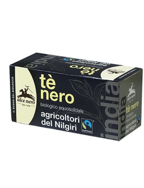 ALCE NERO TE' NERO BIO FAIRTRADE 20 FILTRI 